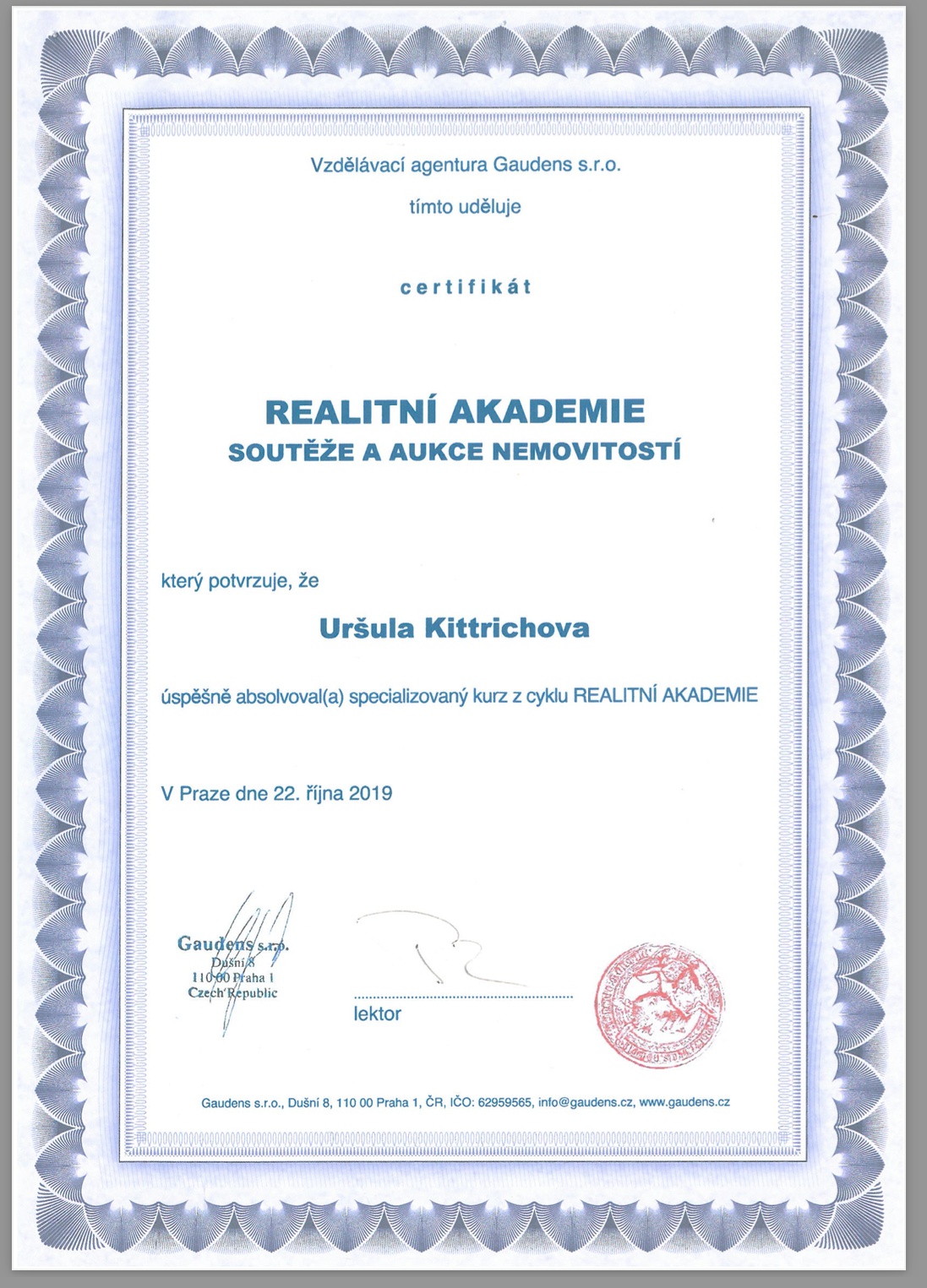 Foto makléře